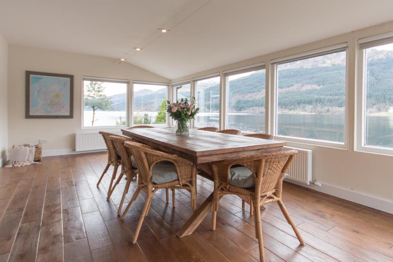 Rossmay House - 4 Bedroom Scottish Villa With Waterfront / Mountain Views Arrochar Exterior foto